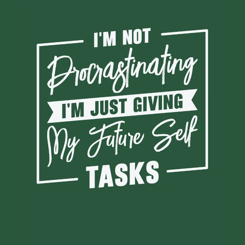 Procrastinating Tasks Procrastinator Delaying Work