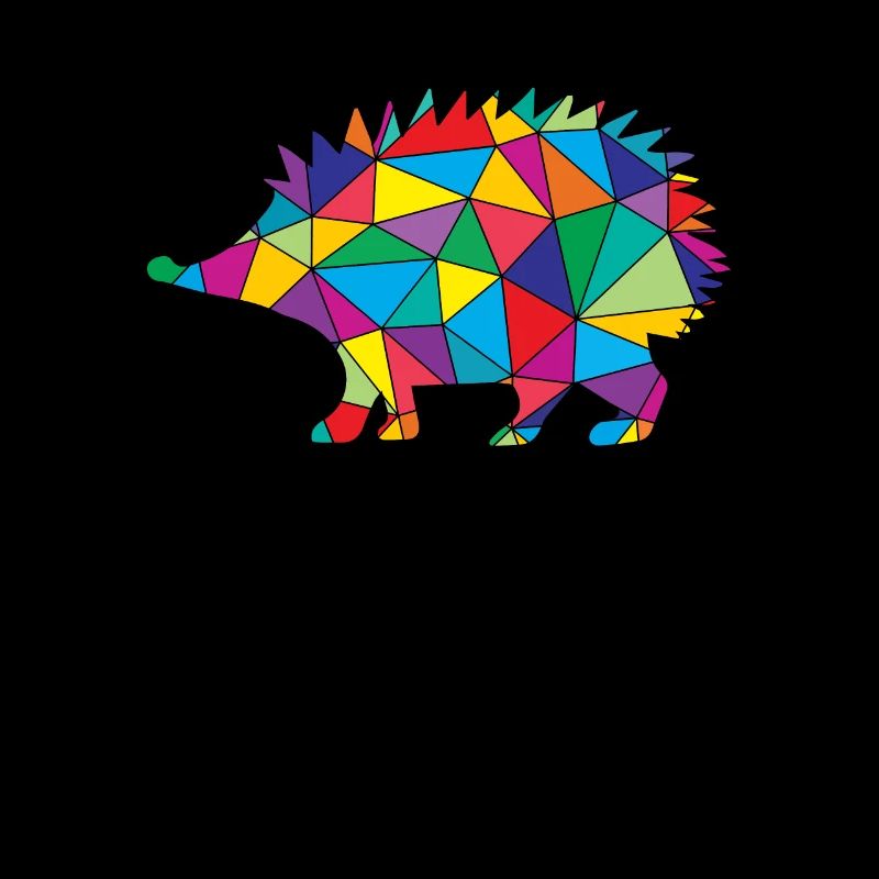 Hérisson Polygone Low Poly Animal