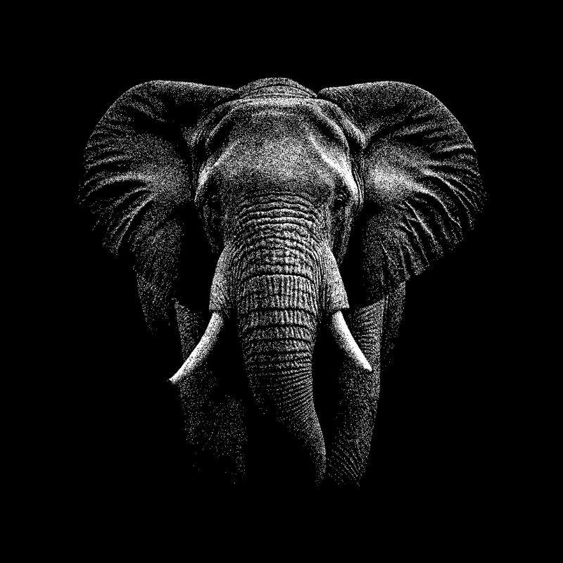 Conception réaliste de l’éléphant