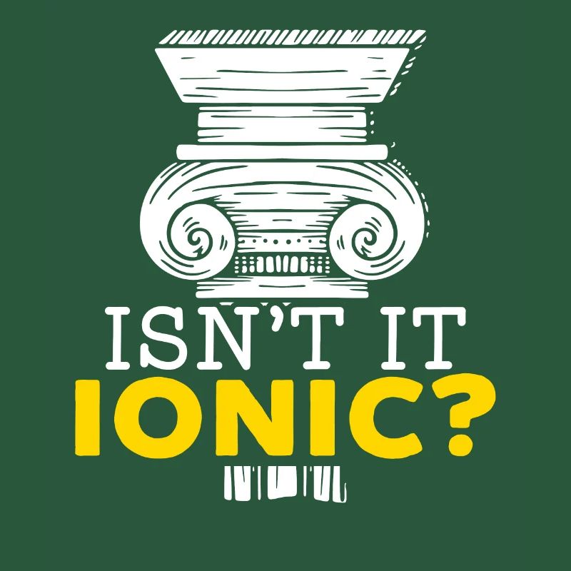 N’est-ce pas Ionic Architect Architecture Draftsman