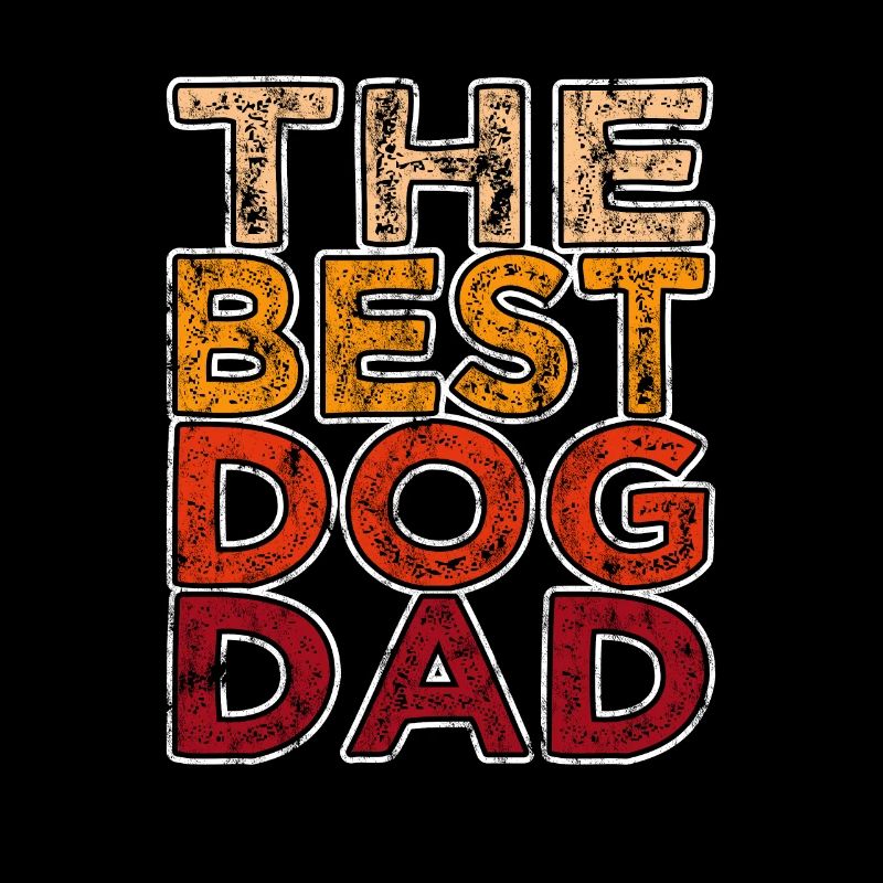 bester Hundepapa Retro