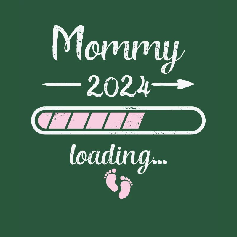 Mommy 2024 Loading Schwangerschaft Mutter Mutter