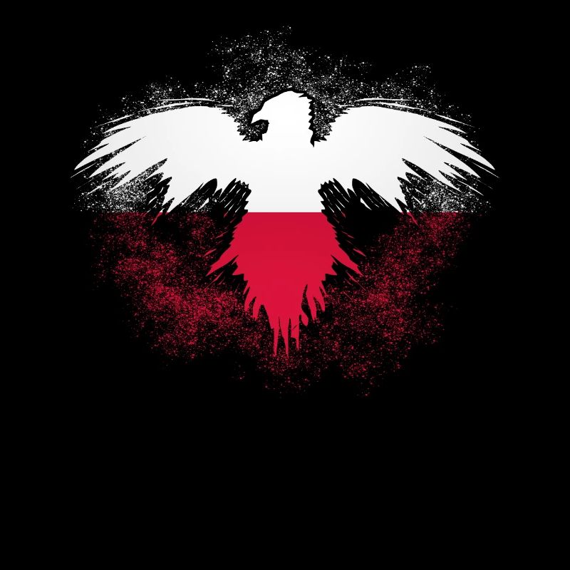 Drapeau polonais Eagle Pole Pologne