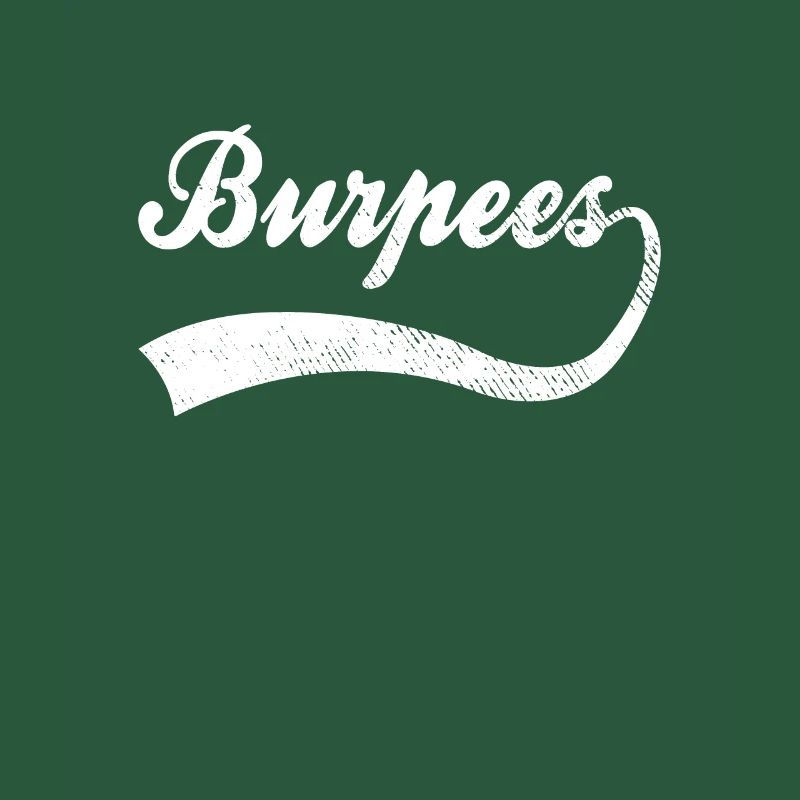 Lettrage de Burpee