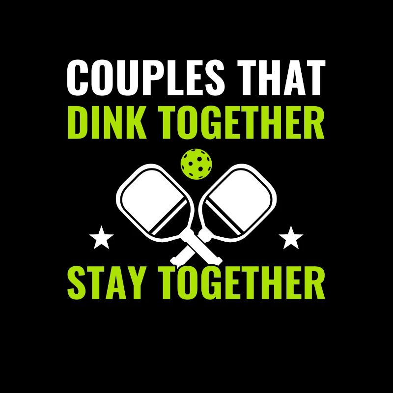 Pickleball couples nodding together Funny things