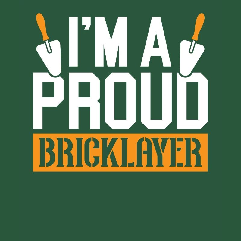 Brickie Bricks Construction Worker Bricklayer