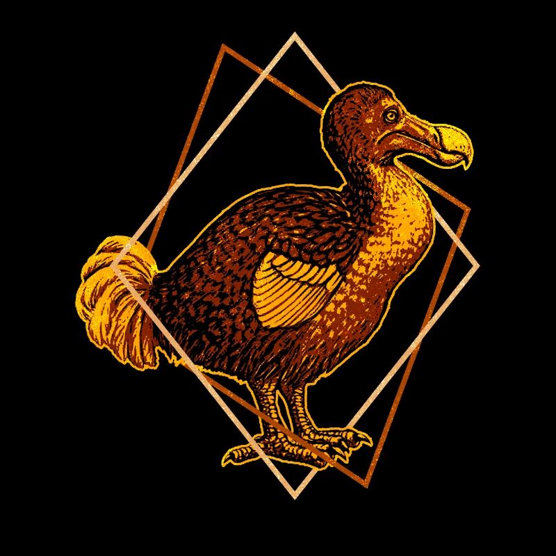 Dodo - Ein ausgestorbener flugunfähiger Vogel