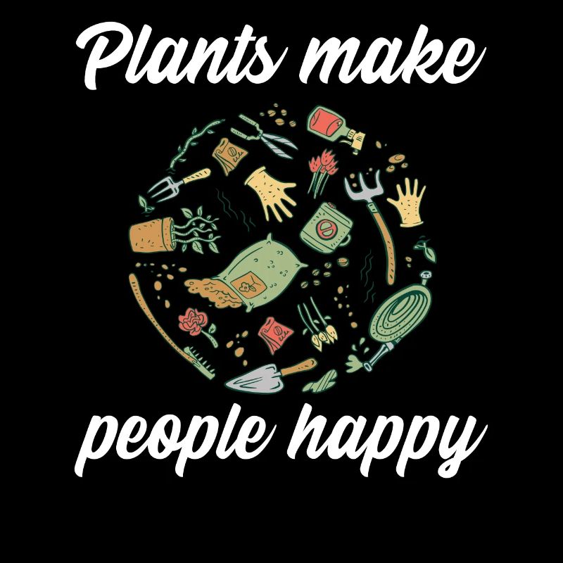 Les plantes rendent les gens heureux - Plats Botany