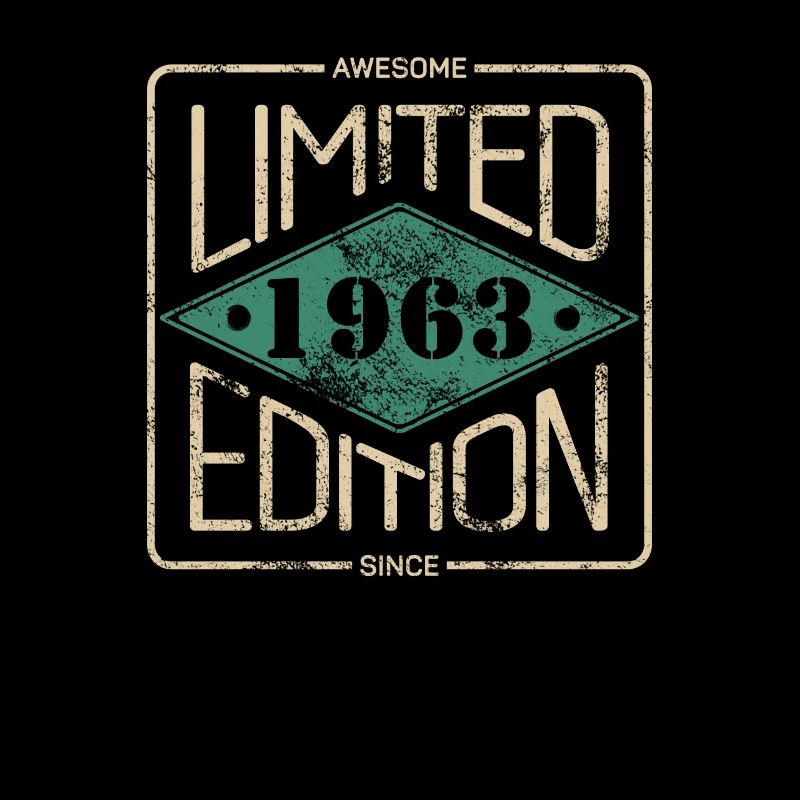 Awesome Since 1963 Retro Vintage Design