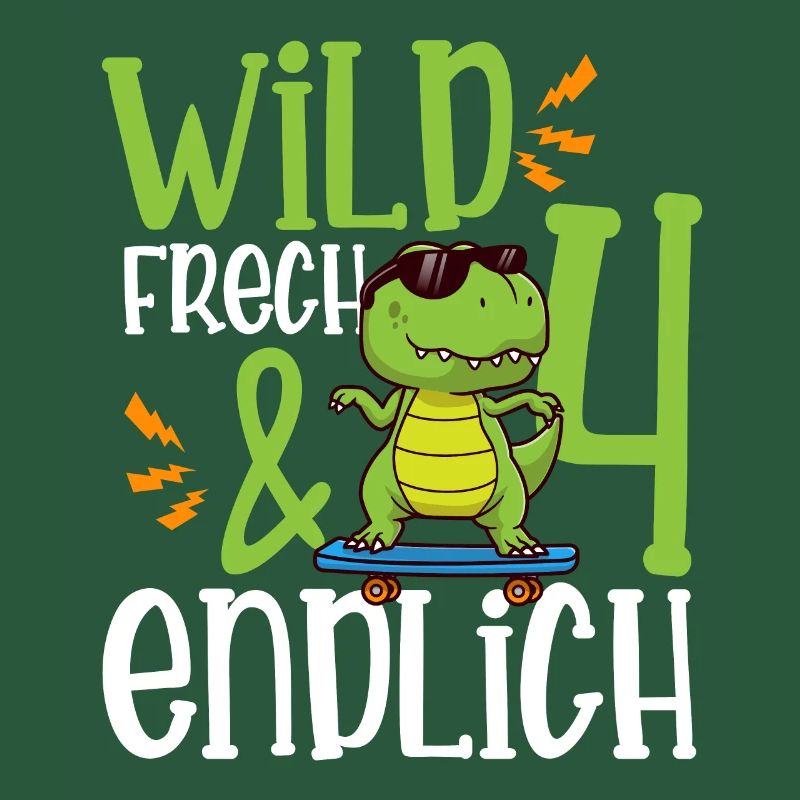 Wild Frech & endlich 4 vierter Geburtstag