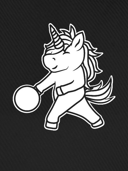 Einhorn Bowler Kinder