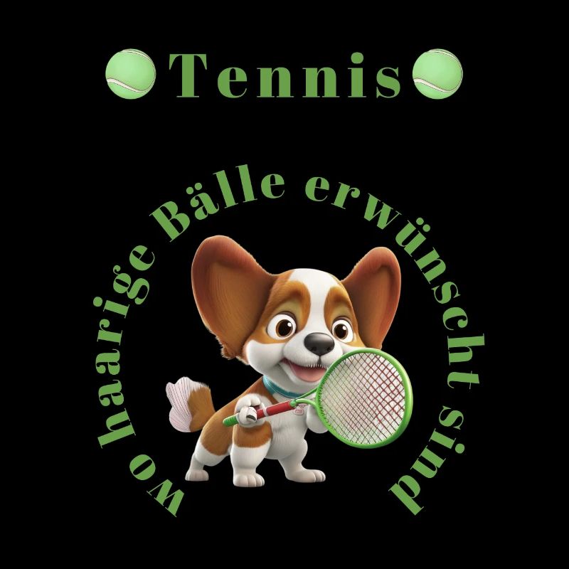 Tennis spielt gerne mit haarigen Bällen