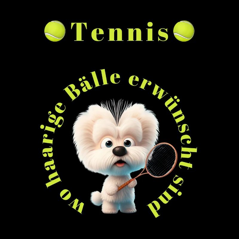 Tennis spielt gerne mit haarigen Bällen
