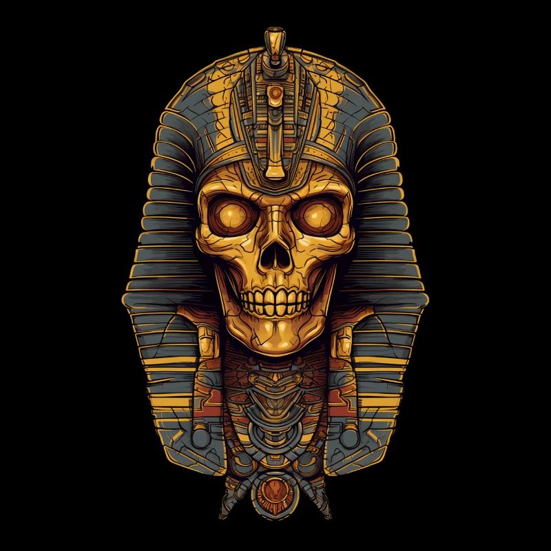 Pharaoh Egypt Skull Death Mask Gift
