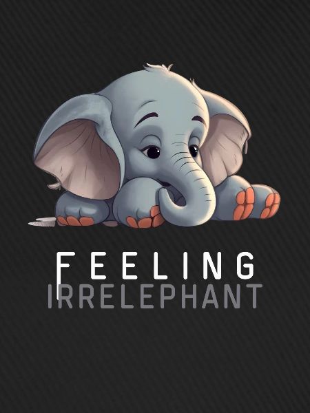Lustiger Wortwitz irrelevant - Elephant