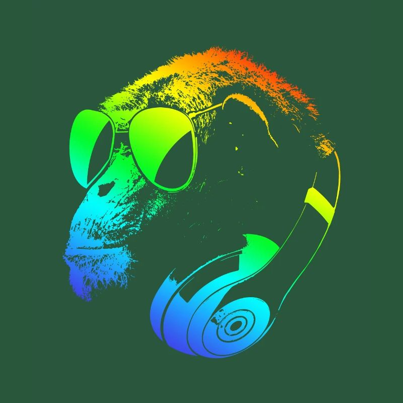 DJ Ape Gorilla Monkey Musique Techno Monkey