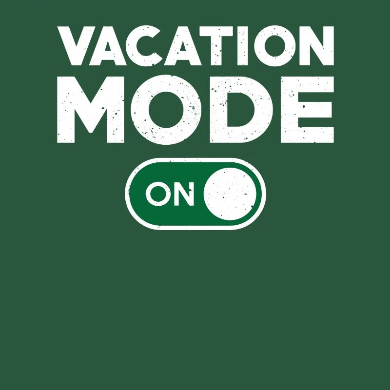 Lustiger Urlaubsmodus Eingeschaltet