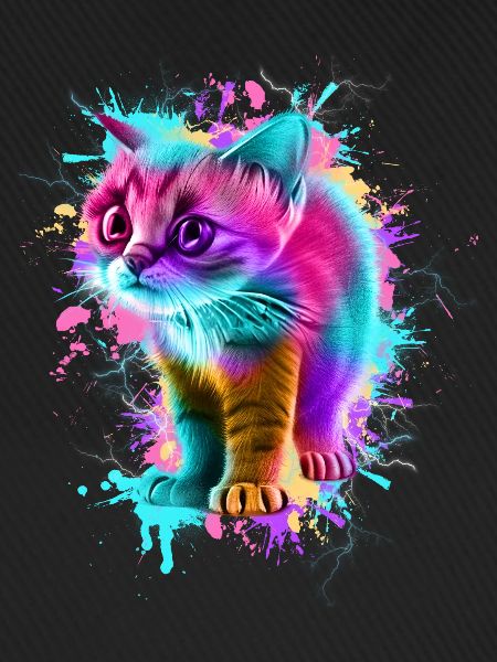 Katze Bunt