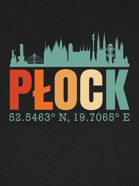 Polen Plock Skyline
