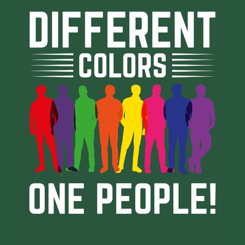 Différentes couleurs, un seul peuple