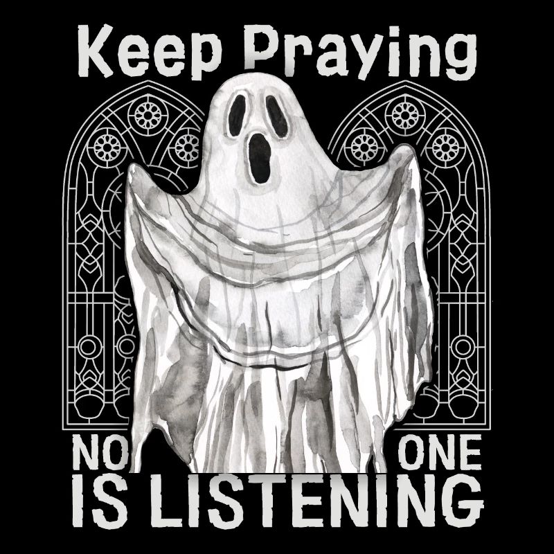 Unheimlicher Geist, Gespenst Gothic Spruch