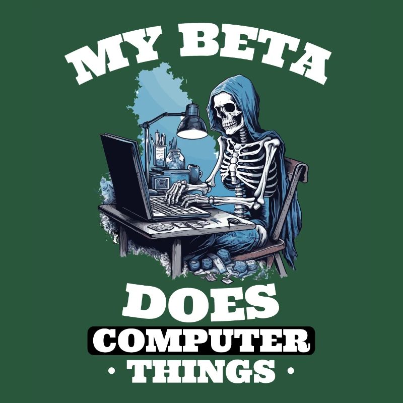 Mein Beta macht Computerdinge Programmierer