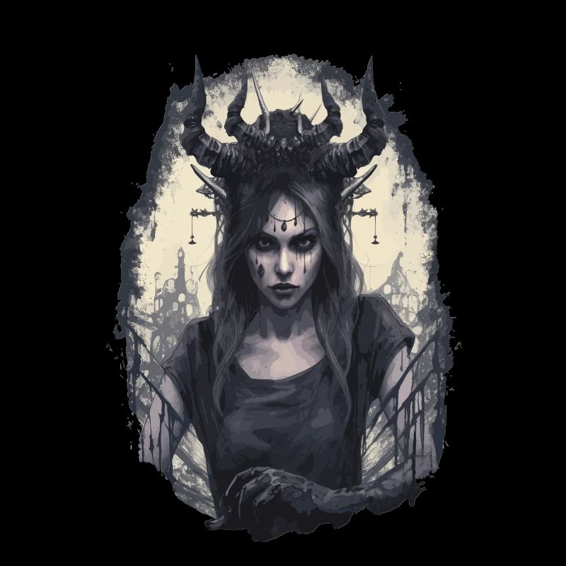 Seduction Girl Devil Evil Goth Gothic Dark
