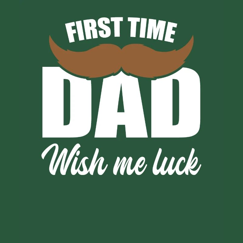 Werdender Papa Bart Vater Vaterschaft Geschenk