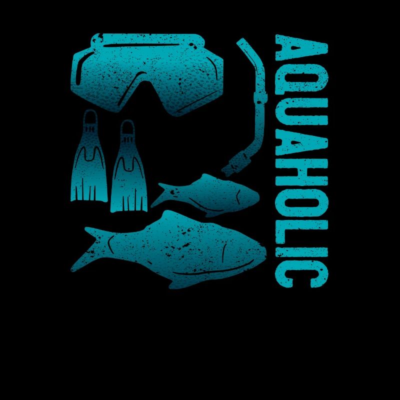 Aquaholic Cool Scuba Diving thematically funnier