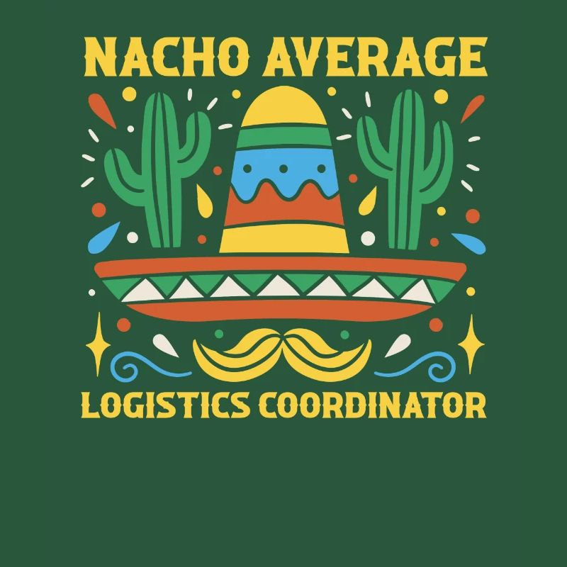 Nacho Average Logistics Coordinator Cinco De Mayo