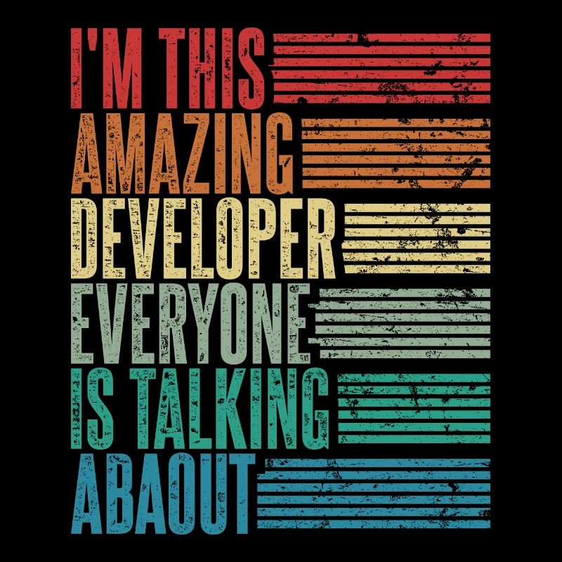 Vintage Developer Developer Gift Retro