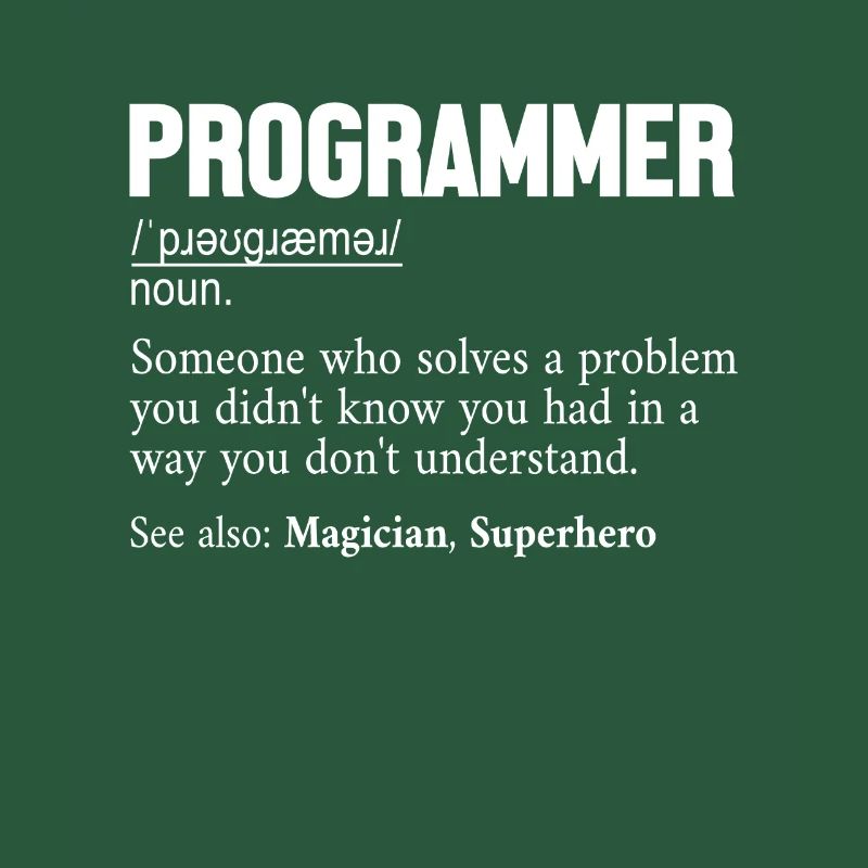 Programmer Definition Softwareentwickler Coder