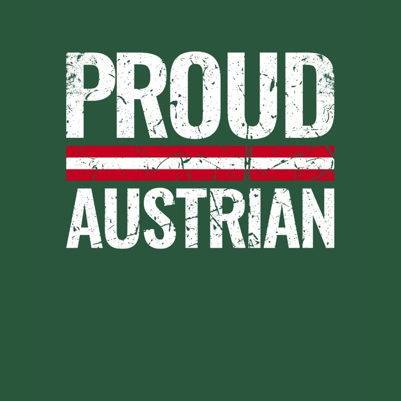 Proud Austrian Austria Flag Austrian