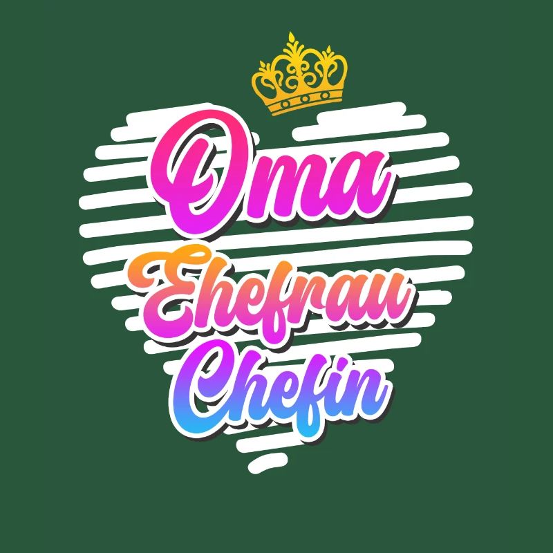 Oma Chefin Großmutter Muttertag Granny Ehefrau