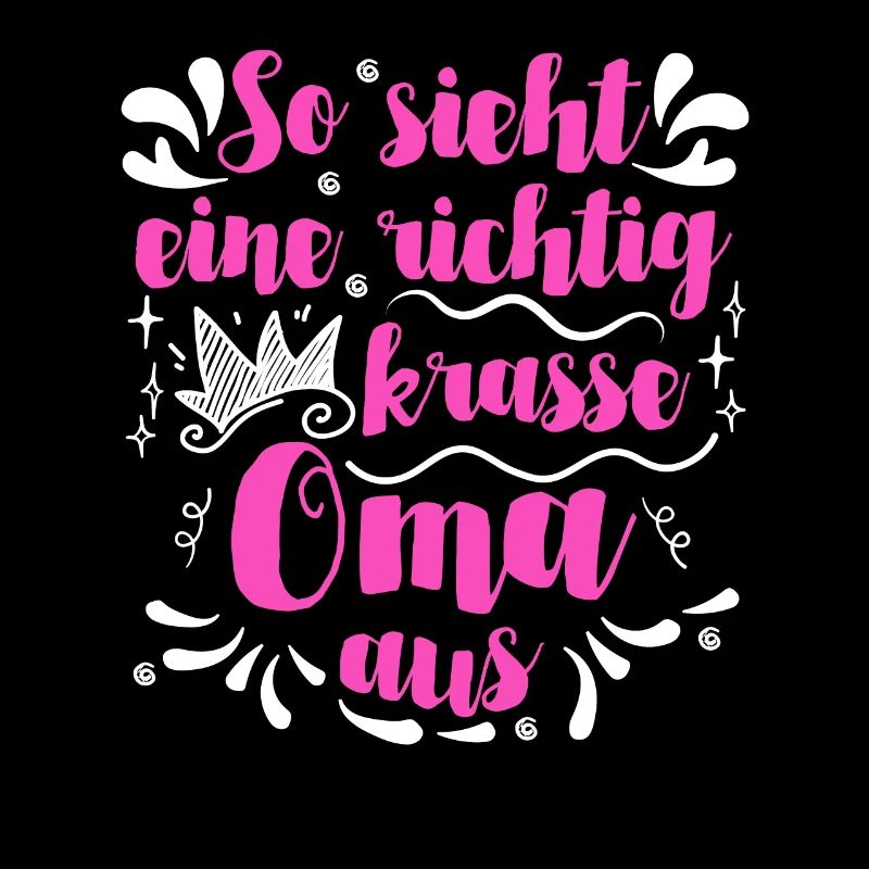 Beste Oma krasse Oma Großmutter Granny