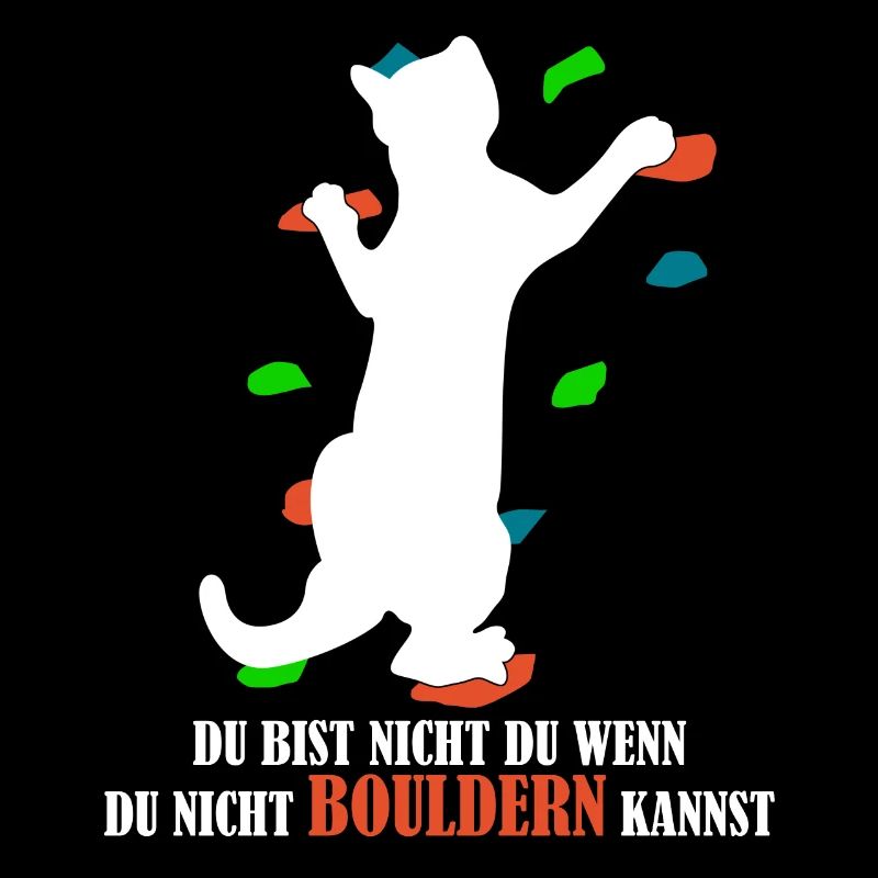 Bouldern Katze Klettern