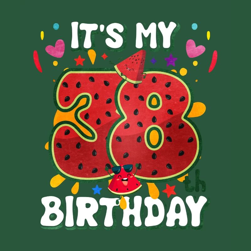 38e anniversaire Pastèque