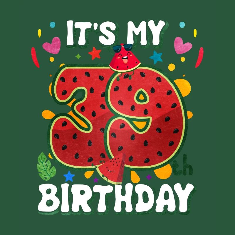 39e anniversaire Pastèque