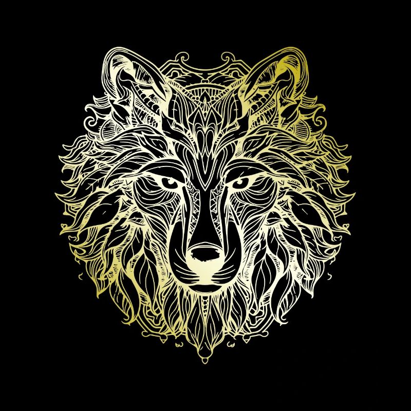 Wolf Mandala or
