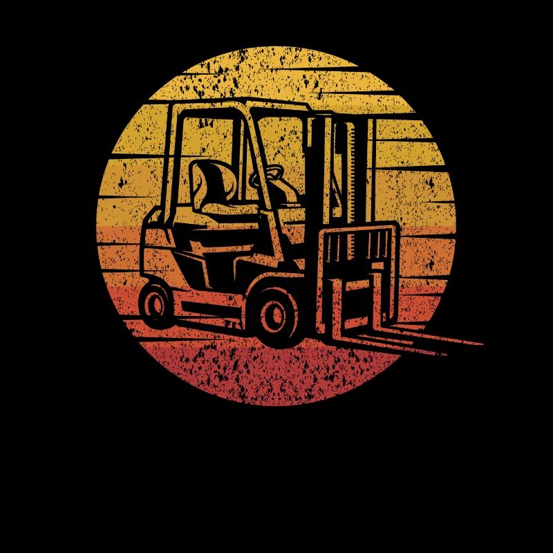 Retro All-terrain forklift Telehandler Forklift