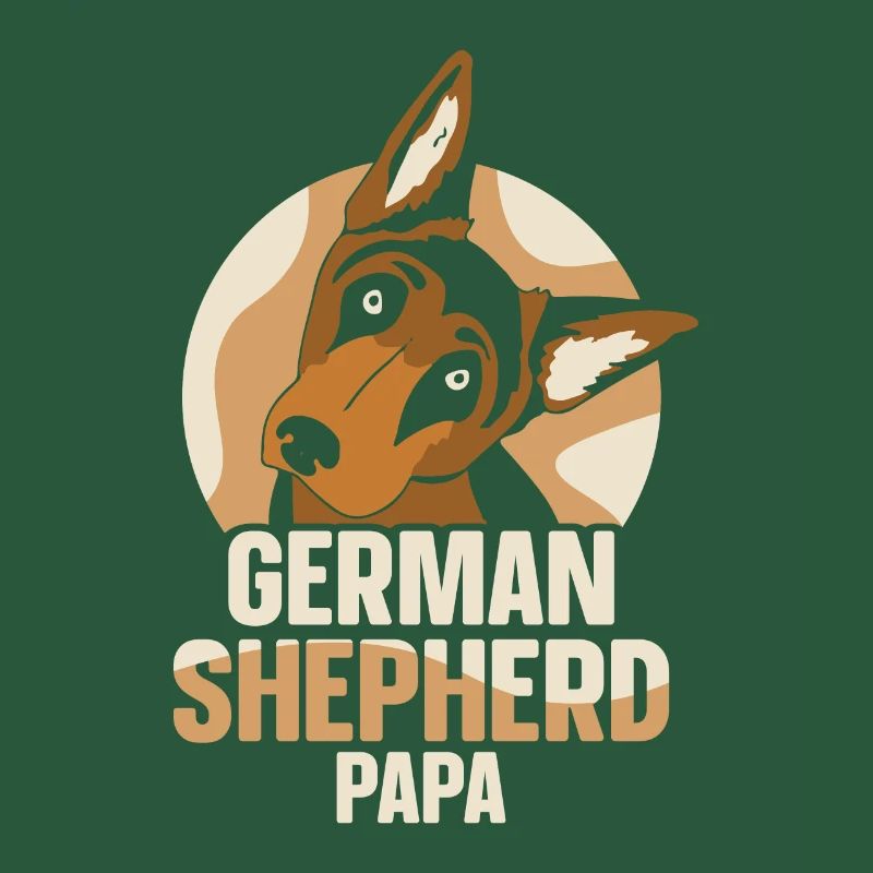 German Shepherd Daddy Lover Cute Pet