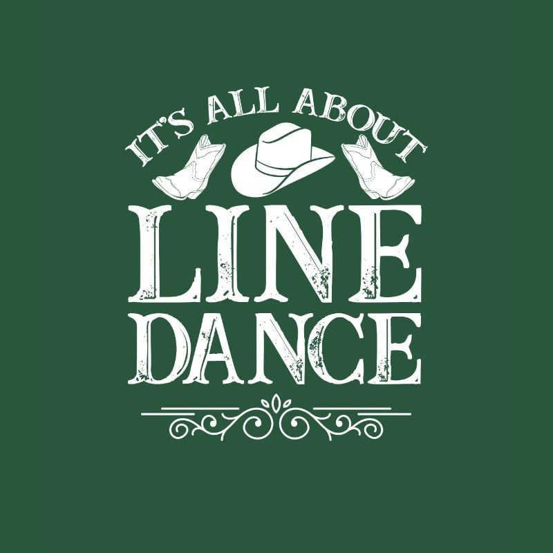 Linedance Country Line Dancer Linedancing Gift
