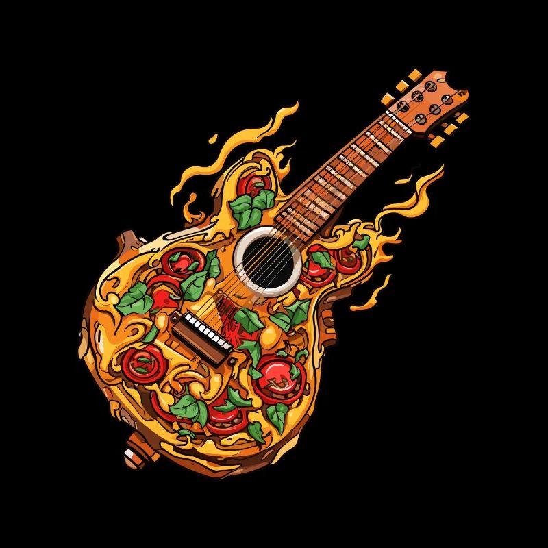 Pizza Guitar