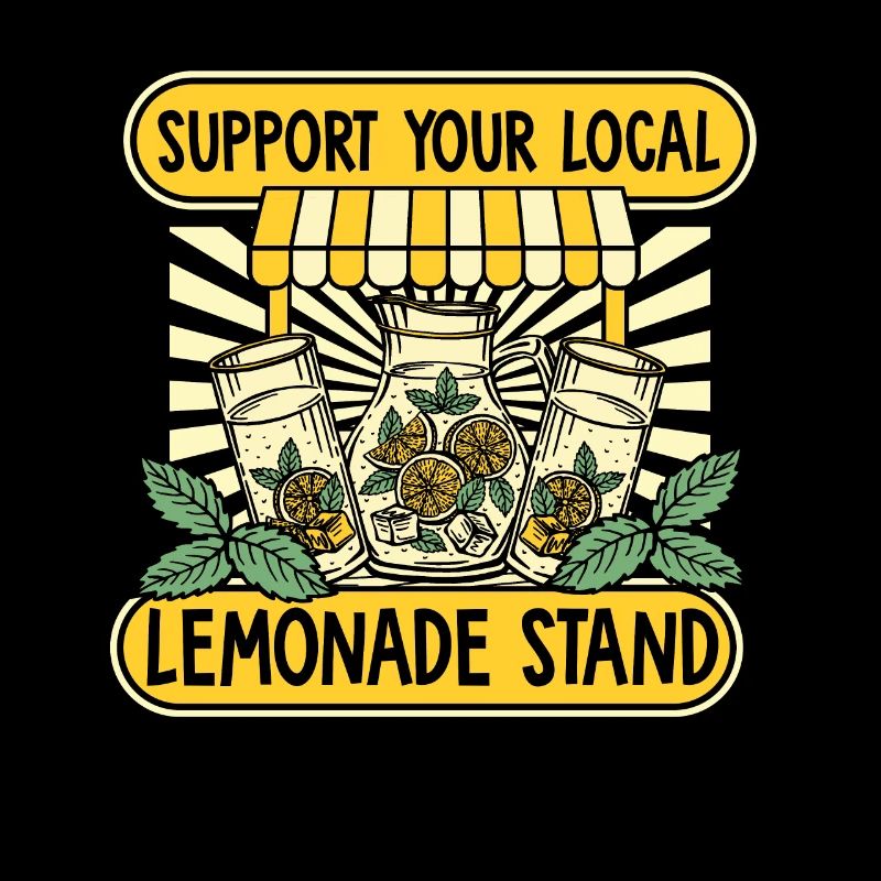 Support Your Local Lemonade Stand Limonade