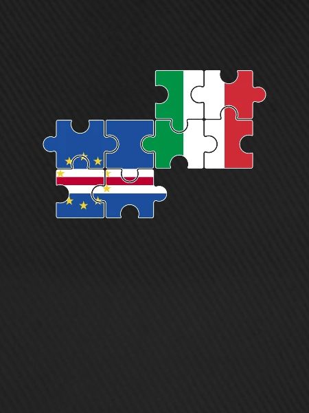 Cape Verde Italy Flag Italian Cape Verde