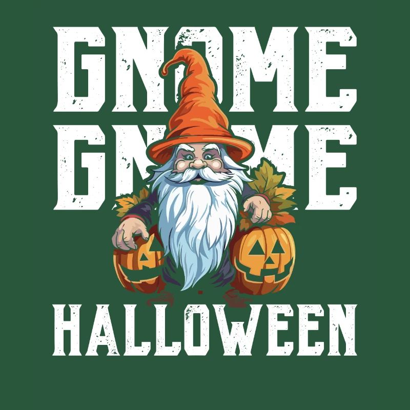 Gartenzwerg Halloween Süßes oder Saures Gärtner