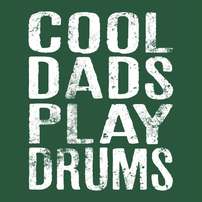 Cool Dads Play Drums Funny Gift For Drummer