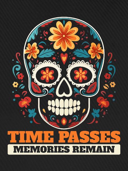 Dia De Los Muertos Sugar Skull Mexican Holiday