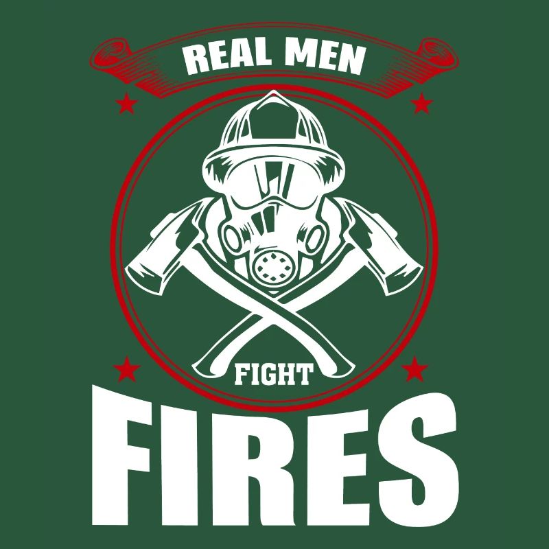 Echte Männer Bekämpfen Brände