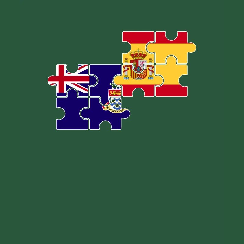 Îles Caïmans Espagne Drapeau espagnol